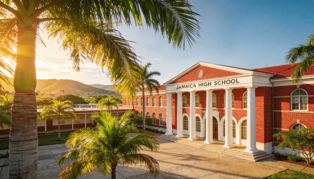 Jamaican high school students enrolled in online learning at Royal Ontario Academy